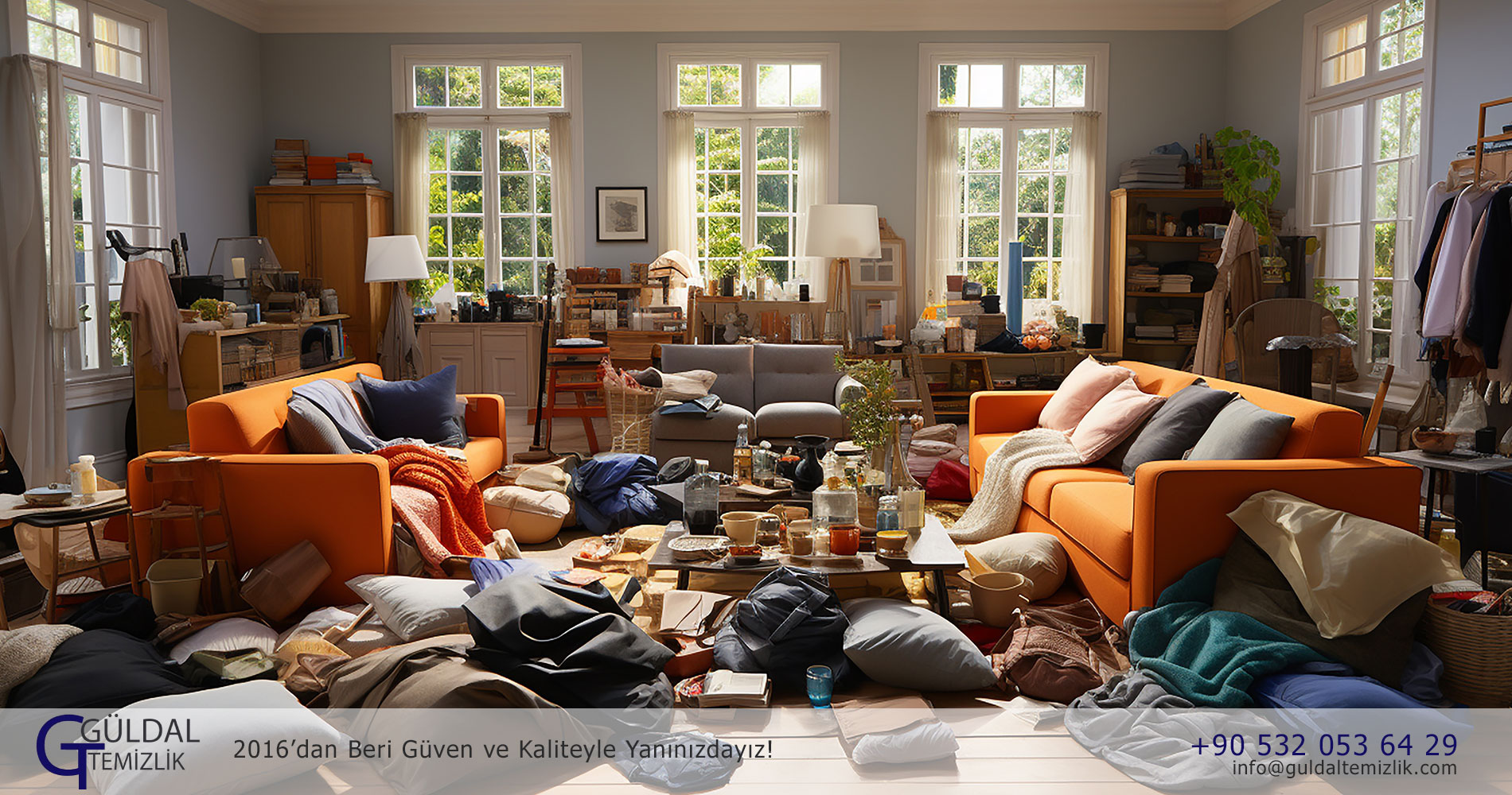 dağınık evi toplama yöntemleri