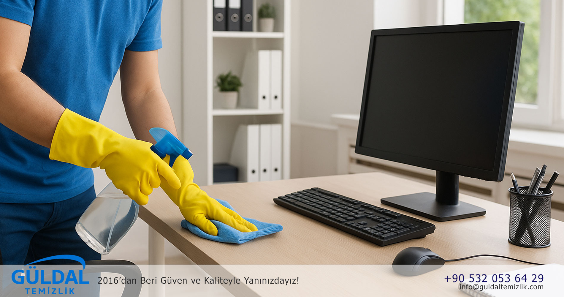 Büro temizliği ve düzeninin işletmelere faydaları nelerdir