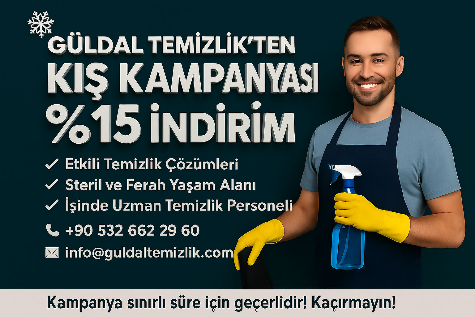 Güldal Temizlik Bahar Kampanyası