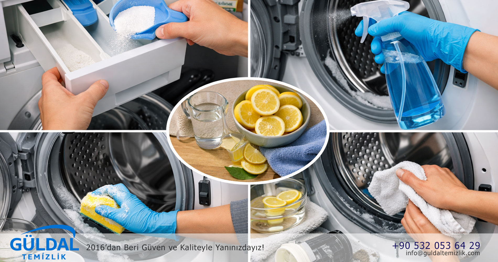 Çamaşır makine temizliği nasıl yapılır