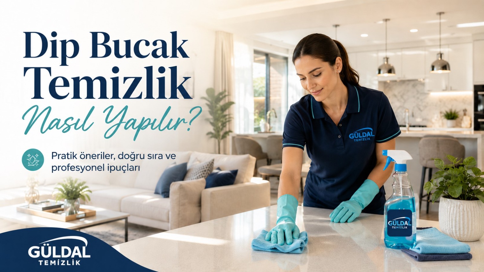 Dip Bucak Temizlik nasıl yapılır? - Güldal Temizlik
