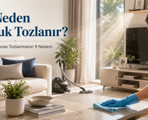 Ev Neden Çabuk Tozlanır? Temizlik Sonrası Tozlanmanın 9 Nedeni